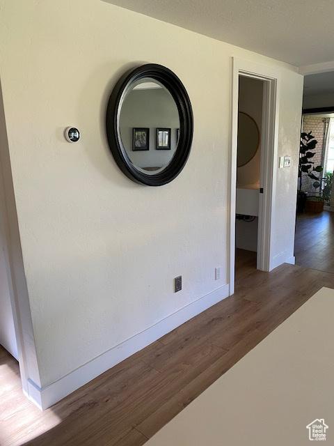 1014 W Bloomington Dr S, St George, UT 84790 - detailed view of wood finished floors and baseboards