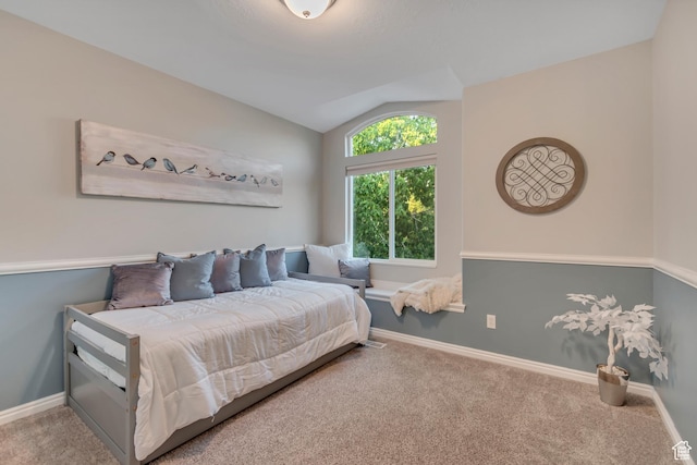14012 S Osborne Ln E, Draper, UT 84020 - bedroom featuring vaulted ceiling and carpet floors