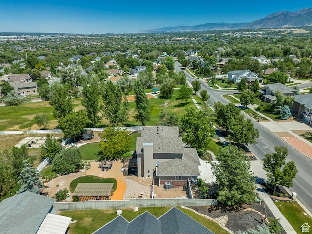 14012 S Osborne Ln E, Draper, UT 84020 - aerial perspective of suburban area with mountains