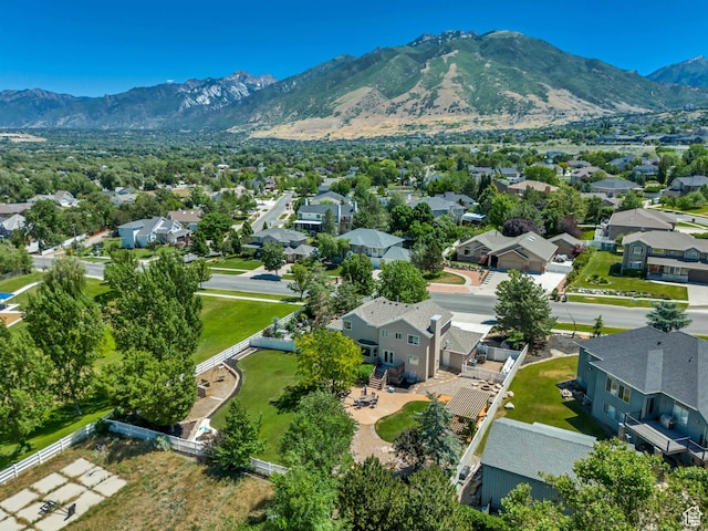 14012 S Osborne Ln E, Draper, UT 84020 - aerial perspective of suburban area with mountains