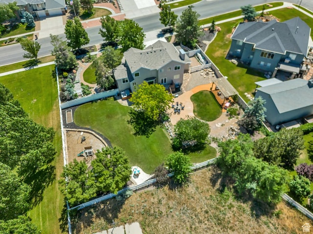14012 S Osborne Ln E, Draper, UT 84020 - aerial perspective of suburban area