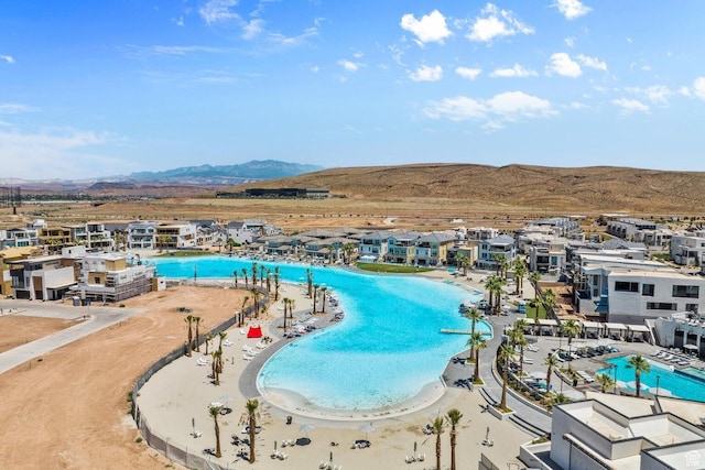5599 S Carnelian Pkwy Unit 205, St George, UT 84790 - view of pool featuring a mountain view