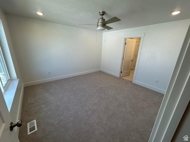 564 N 800 W, Smithfield, UT 84335 - carpeted empty room with a ceiling fan and recessed lighting