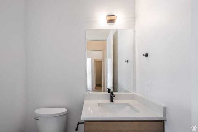 424 W Ascent Dr Unit 254, Hideout, UT 84036 - half bathroom featuring toilet and vanity