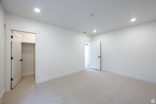 424 W Ascent Dr Unit 254, Hideout, UT 84036 - spare room featuring light colored carpet and recessed lighting