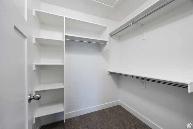 7902 S Farm House Ln E, Midvale, UT 84047 - spacious closet featuring dark carpet