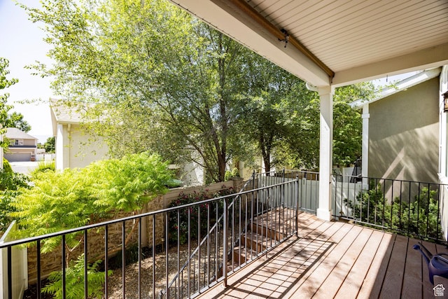7902 S Farm House Ln E, Midvale, UT 84047 - view of wooden terrace