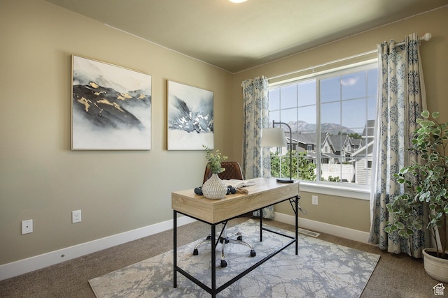 7902 S Farm House Ln E, Midvale, UT 84047 - office featuring carpet flooring