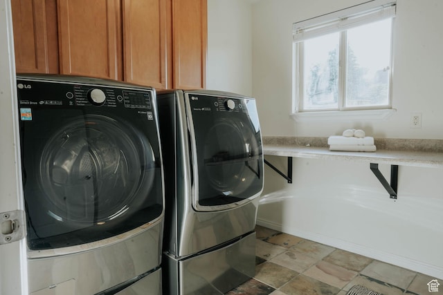 1628 E Lone Oak Dr, Draper, UT 84020 - washroom featuring washer and dryer and cabinet space