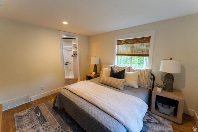 2143 S Aspen Cir, Wanship, UT 84017 - bedroom featuring wood finished floors and recessed lighting