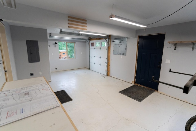 2143 S Aspen Cir, Wanship, UT 84017 - garage featuring electric panel
