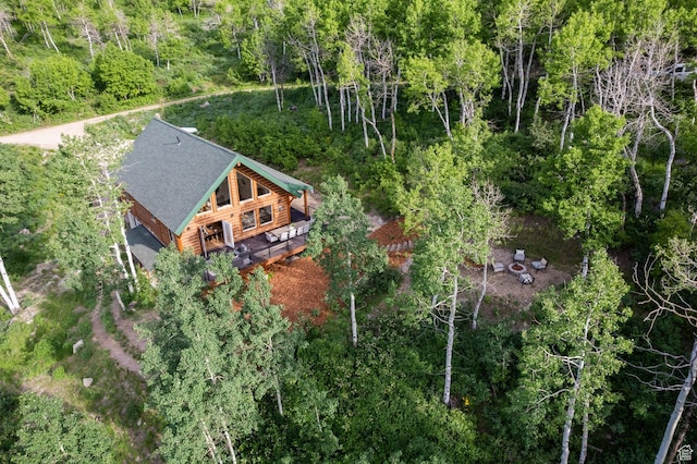 2143 S Aspen Cir, Wanship, UT 84017 - view of subject property featuring a forest