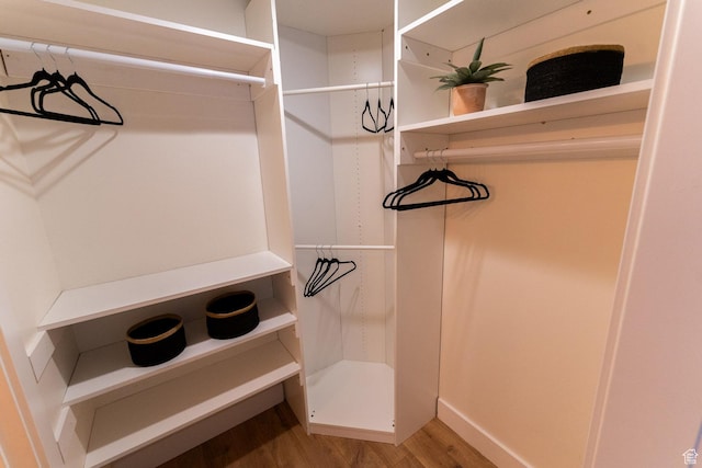 2143 S Aspen Cir, Wanship, UT 84017 - spacious closet featuring light wood finished floors