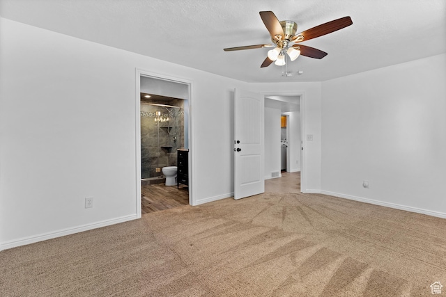 2124 W 7125 S, West Jordan, UT 84084 - unfurnished bedroom featuring carpet, connected bathroom, and ceiling fan