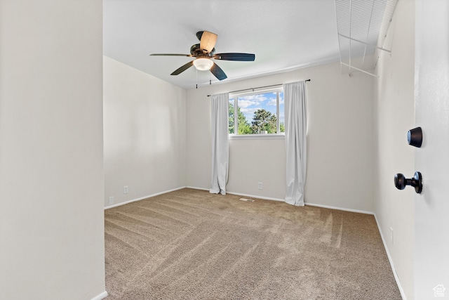2124 W 7125 S, West Jordan, UT 84084 - unfurnished room featuring carpet and ceiling fan