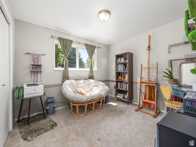 4742 S 700 E Unit 84, Salt Lake City, UT 84107 - sitting room featuring carpet flooring and baseboards