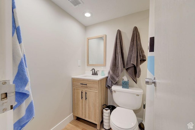 9202 E Lodge Dr Unit 201202, Snowbird, UT 84092 - half bathroom with vanity and wood finished floors