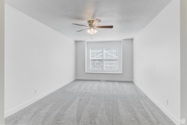 415 E Acoma Rd S, Midvale, UT 84047 - empty room with a ceiling fan, carpet flooring, and a textured ceiling