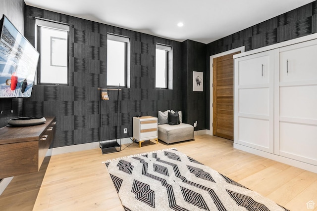 552 Deer Valley Dr, Park City, UT 84060 - sitting room with light wood-style floors and recessed lighting