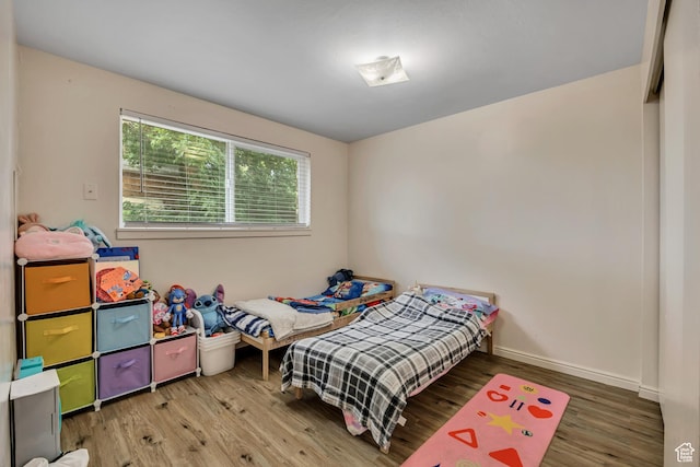 222 W Center St S, Midvale, UT 84047 - bedroom featuring wood finished floors