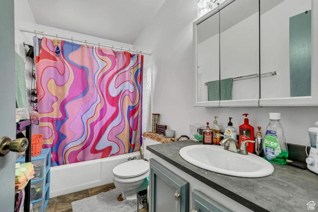 222 W Center St S, Midvale, UT 84047 - bathroom featuring vanity and shower / bath combination with curtain