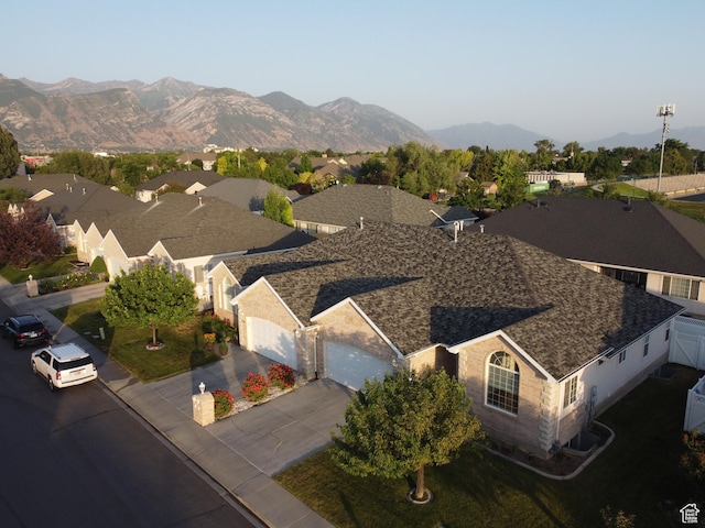 511 W 40 N, Orem, UT 84057 - aerial view of residential area featuring a mountain backdrop