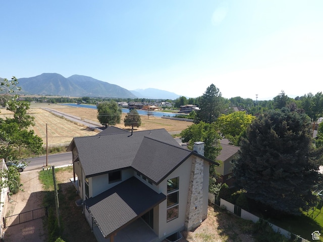 435 E Maple St, Mapleton, UT 84664 - aerial view of a water and mountain view