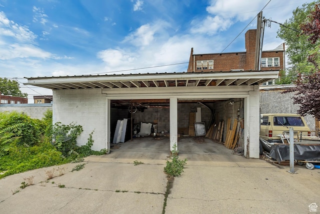 733 E Linden Ave, Salt Lake City, UT 84102 - view of detached garage