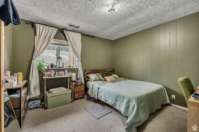 733 E Linden Ave, Salt Lake City, UT 84102 - carpeted bedroom with a textured ceiling