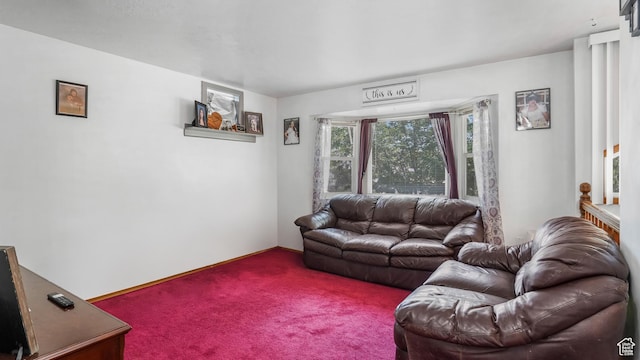 636 Downs Dr, Ogden, UT 84404 - carpeted living room with baseboards