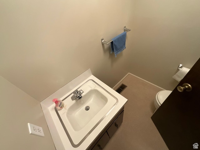 3696 N 475 E, North Ogden, UT 84414 - bathroom featuring toilet and vanity