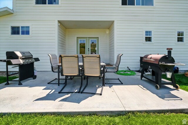689 W Dee Dr, Garden City, UT 84028 - view of patio with grilling area and outdoor dining area