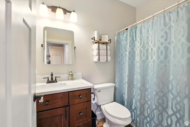 689 W Dee Dr, Garden City, UT 84028 - bathroom featuring vanity and a shower with curtain