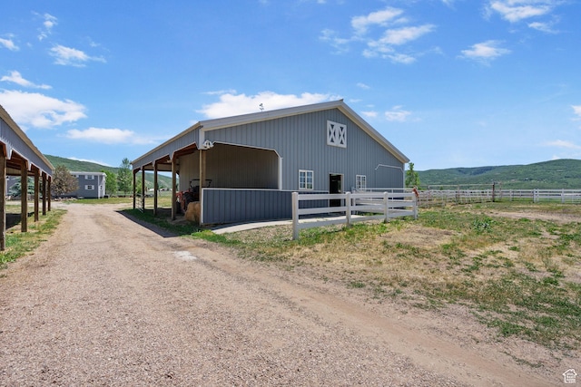 2125 E Elk Meadow Cir, Kamas, UT 84036 - view of outdoor structure with an exterior structure and a mountain view