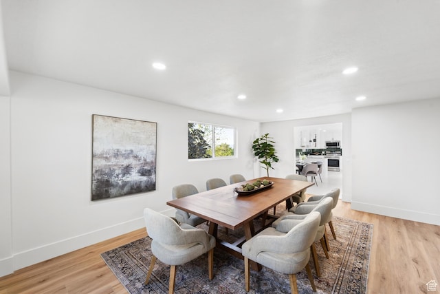 10 S 1400 E, Pleasant Grove, UT 84062 - dining area with recessed lighting and light wood-style flooring