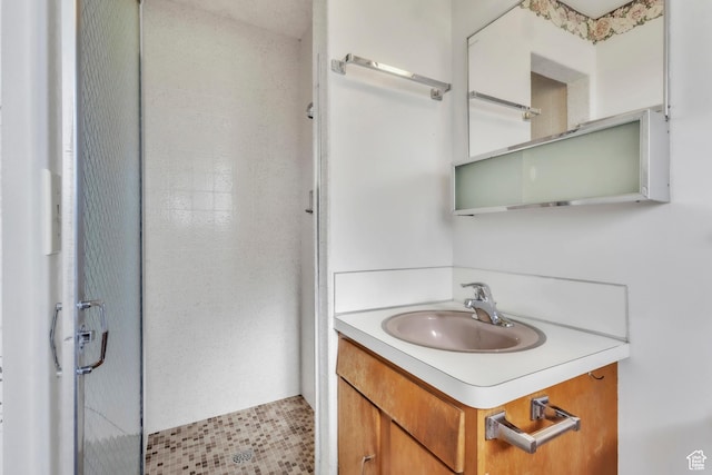 185 S 200 W, Providence, UT 84332 - bathroom featuring vanity and a stall shower