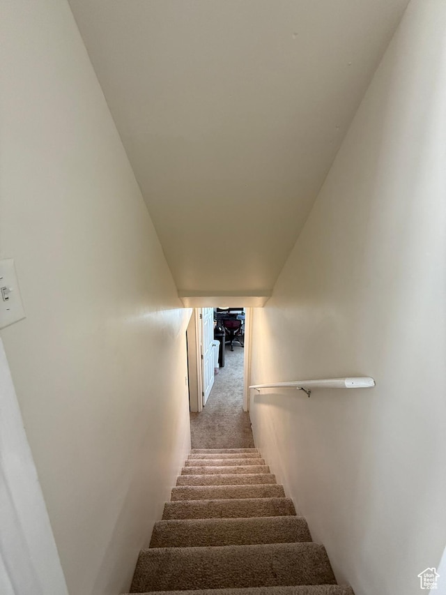 14048 S Van Cott Peak Cir W, Riverton, UT 84096 - staircase with carpet flooring