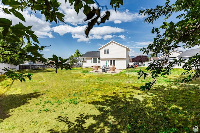 14048 S Van Cott Peak Cir W, Riverton, UT 84096 - view of yard with a patio area