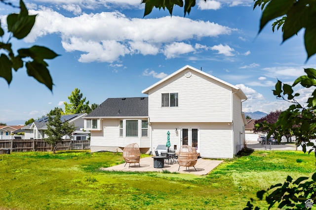 14048 S Van Cott Peak Cir W, Riverton, UT 84096 - back of property with a patio