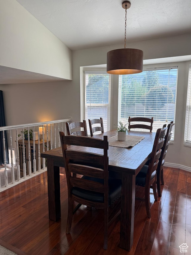 14048 S Van Cott Peak Cir W, Riverton, UT 84096 - dining space featuring hardwood / wood-style floors and baseboards