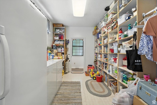 36 N Main St, Mantua, UT 84324 - pantry with washer and clothes dryer
