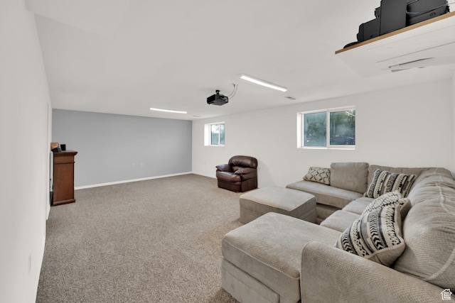 45 W 900 S, Layton, UT 84041 - living area featuring carpet floors and baseboards