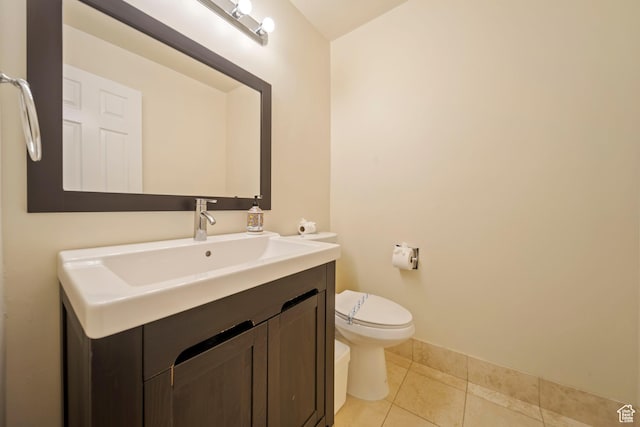 8463 S Jackson Hole Dr E, Sandy, UT 84093 - bathroom with vanity and tile patterned floors
