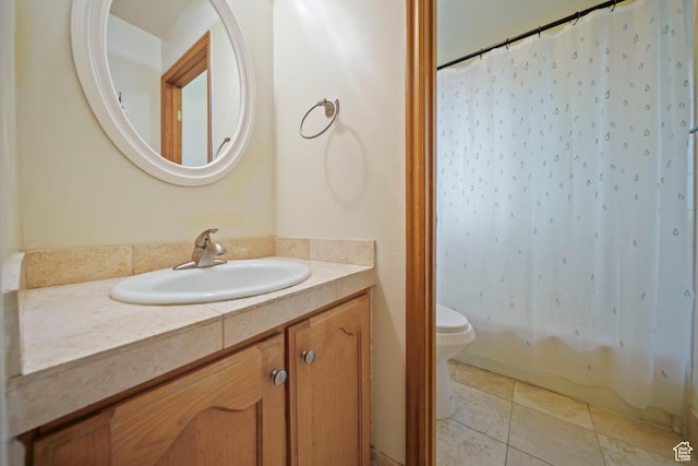 8463 S Jackson Hole Dr E, Sandy, UT 84093 - bathroom featuring vanity and tile patterned flooring