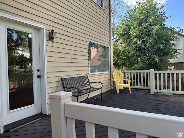 8463 S Jackson Hole Dr E, Sandy, UT 84093 - view of deck
