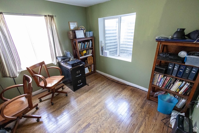 8298 S Festive Way, West Jordan, UT 84088 - office space featuring wood finished floors and baseboards