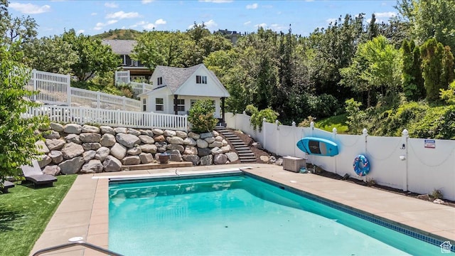 4104 S Bridlewood Dr E, Bountiful, UT 84010 - view of pool featuring view of scattered trees