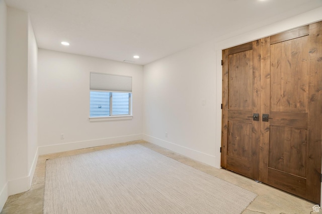 3035 S Big Hollow Rd, Heber City, UT 84032 - unfurnished room featuring recessed lighting and baseboards