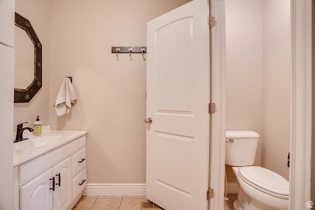 3035 S Big Hollow Rd, Heber City, UT 84032 - bathroom with vanity and tile patterned floors