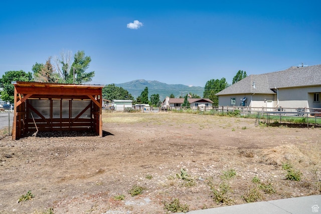 3035 S Big Hollow Rd, Heber City, UT 84032 - view of yard with a mountain view